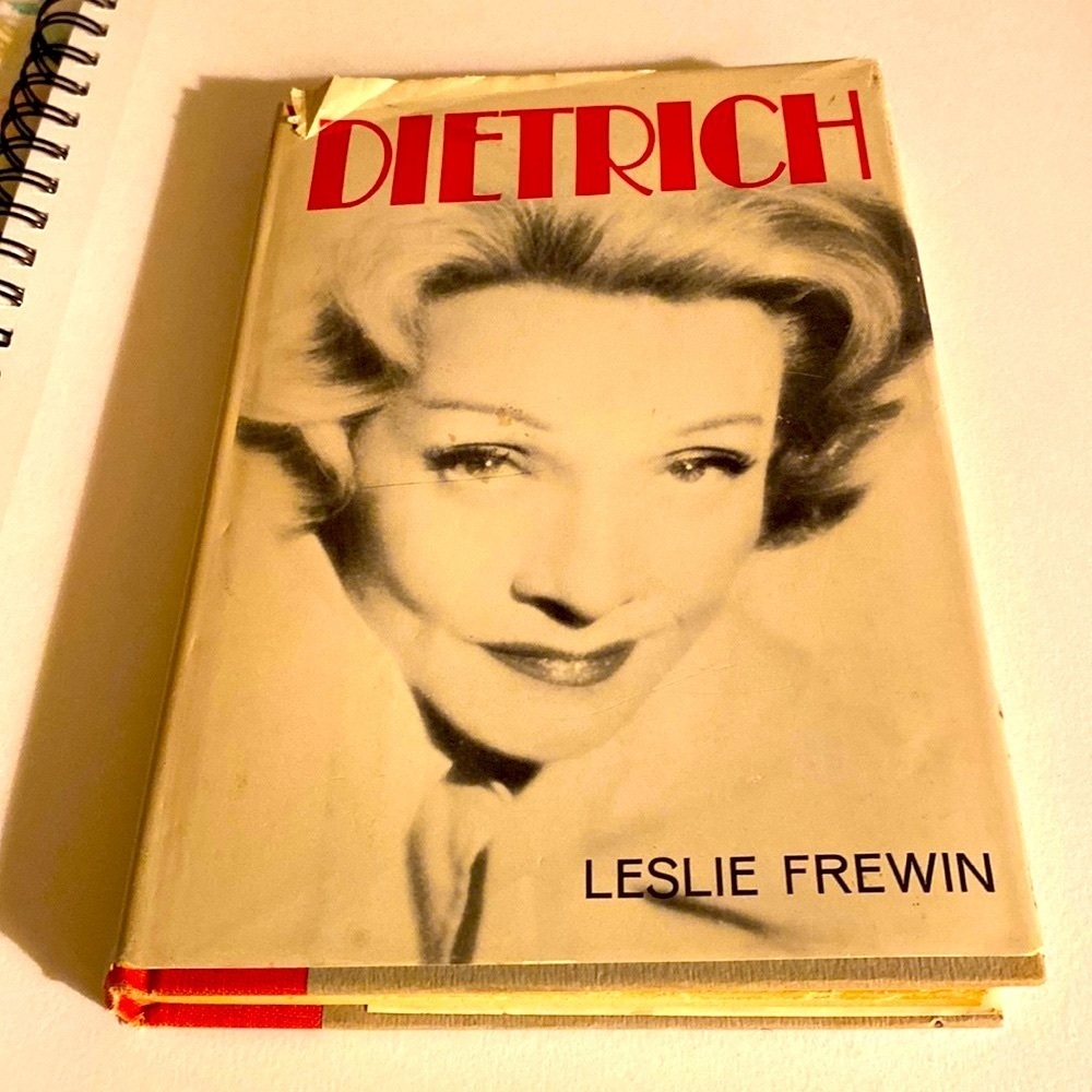 MARLENE DIETRICH - STORY OF A STAR by LESLIE FREWIN - 1967 - HARDBACK